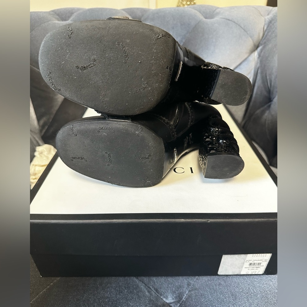 Gucci Dionysus Snake Heeled Bootie Size EUR 40 /10 us RARE FIND - Picture 9 of 12
